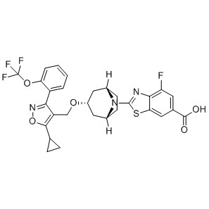 Tropifexor CAS-nro: 1383816-29-2